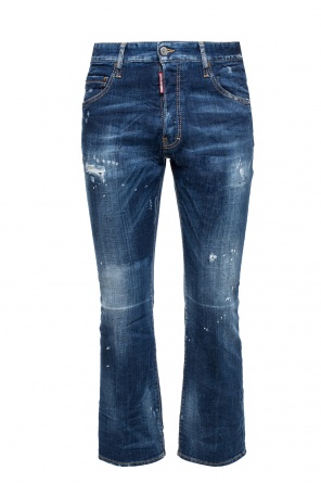Jeansy 'cropped flare jean' z przetarciami, zdjęcie 1 Jeansy 'cropped flare jean' z przetarciami od Dsquared2